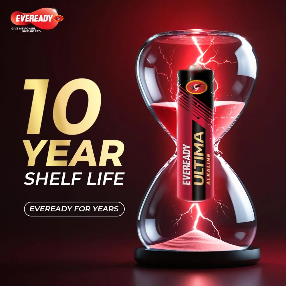 EVEREADY AA Alkaline Battery Ultima (Pack of 10) view 4